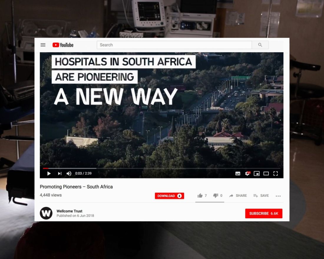 Wellcome Trust UK “Promoting Pioneers” Series
